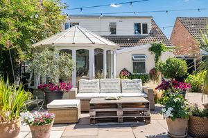 Rear garden- click for photo gallery